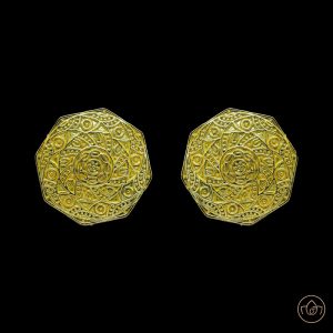 Stud Small Earrings Hexagonal