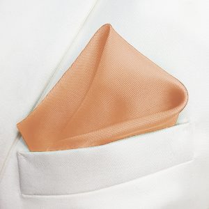 Pocket Square - Orange Light