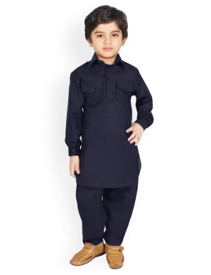 Boys Pathani - Blue