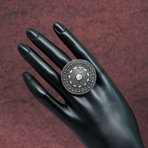 Oxidised Silver Ring