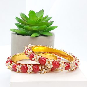 Brass Gold-plated Bangle (Pack of 2)