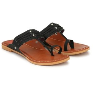 Women Kolhapuri Black
