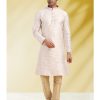ethnic white silk kurta pajama
