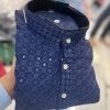 Blue Indian Chikankari Kurta Pajama