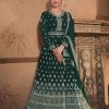 Green Long Anarkali Suit for women