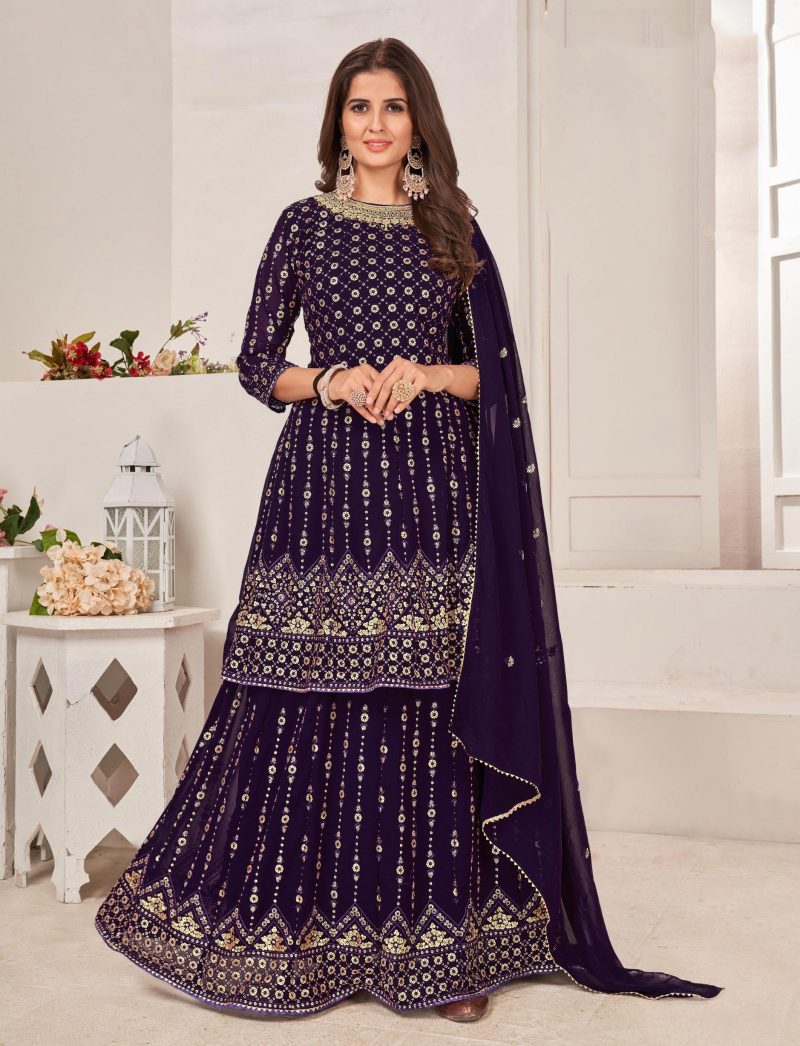 Heavy Georgette Lehenga Suit Pakistani Style
