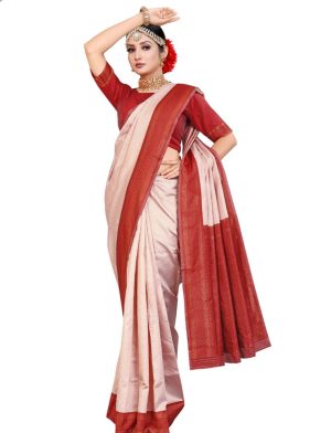 soft banarasi silk saree