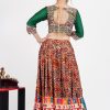 Multi Colour Mirror Work Chaniya Choli