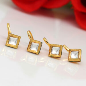 Kundan nose pin