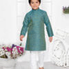silk embroidered kurta pajama boys