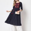 rayon anarkali kurti women
