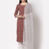 cotton printed kurti set