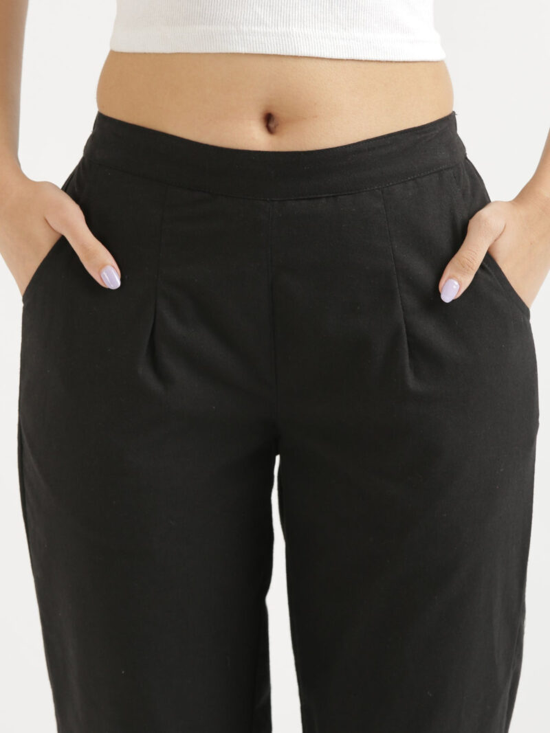 Black Straight Pant 6