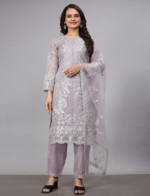Pakistani Organza Plazo Suit women