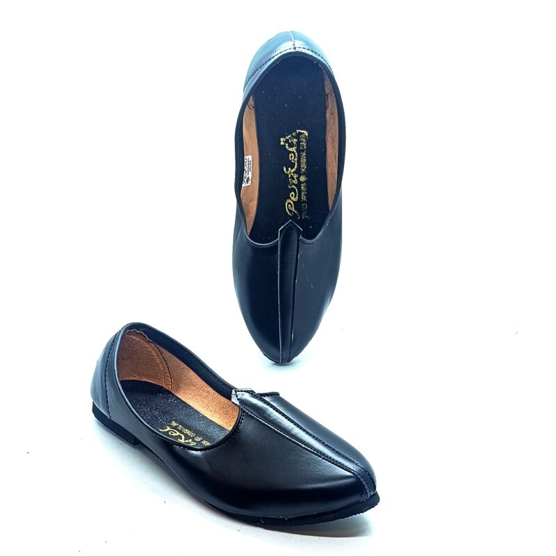 Black Punjabi Jalsa Jutti