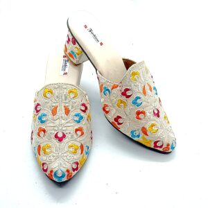 Multi Colour Mules Women