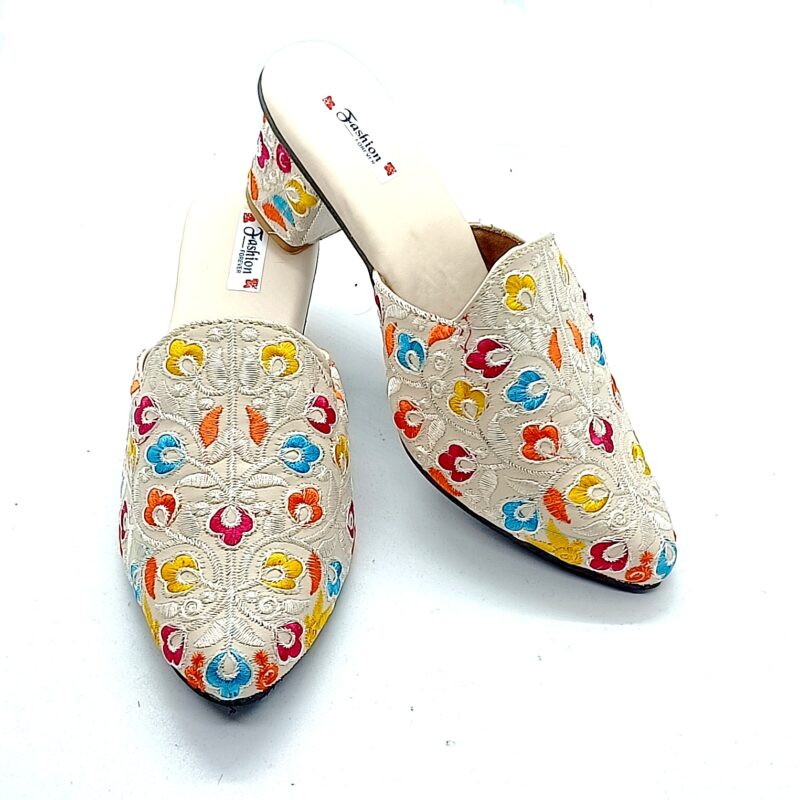 Multi Colour Mules Women