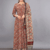 Rayon Printed Anarkali Suit