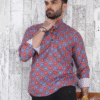 Multi-colour Short Kurta Men