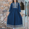 Nayara Blue Long Kurti