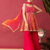 Chinon Peplum Sharara Set
