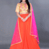 Women's Georgette Lehnga Choli