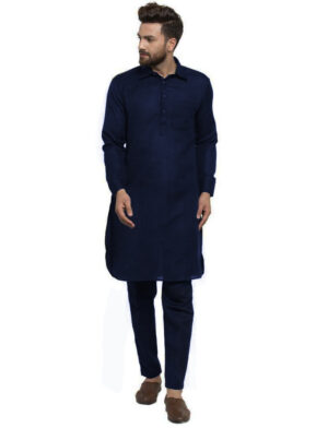 Blue Punjabi Kurta Pajama