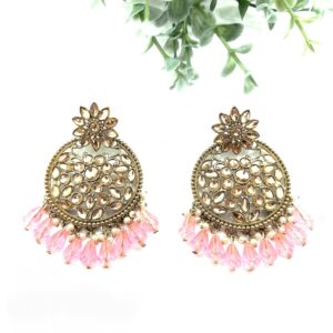 Light Pink Diamond Earrings