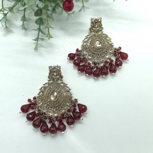 Marron Pearl Earrings
