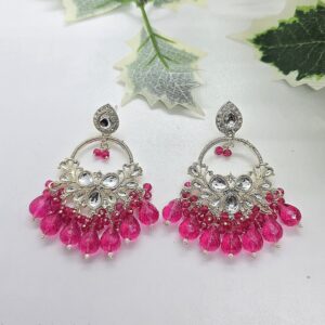 Pink Pearl Earrings