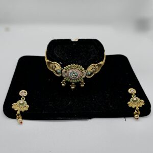 Kundan Necklace With Earrings