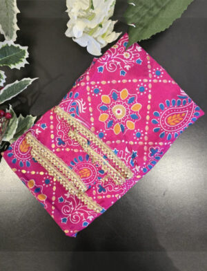 Pink Many-hued Dupatta