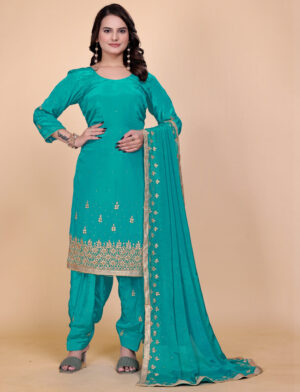 Hand Work Punjabi Salwar Suit