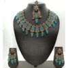 Turquoise Stone Necklace Set