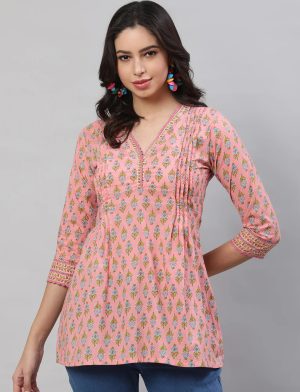 Printed Pure Cotton Top